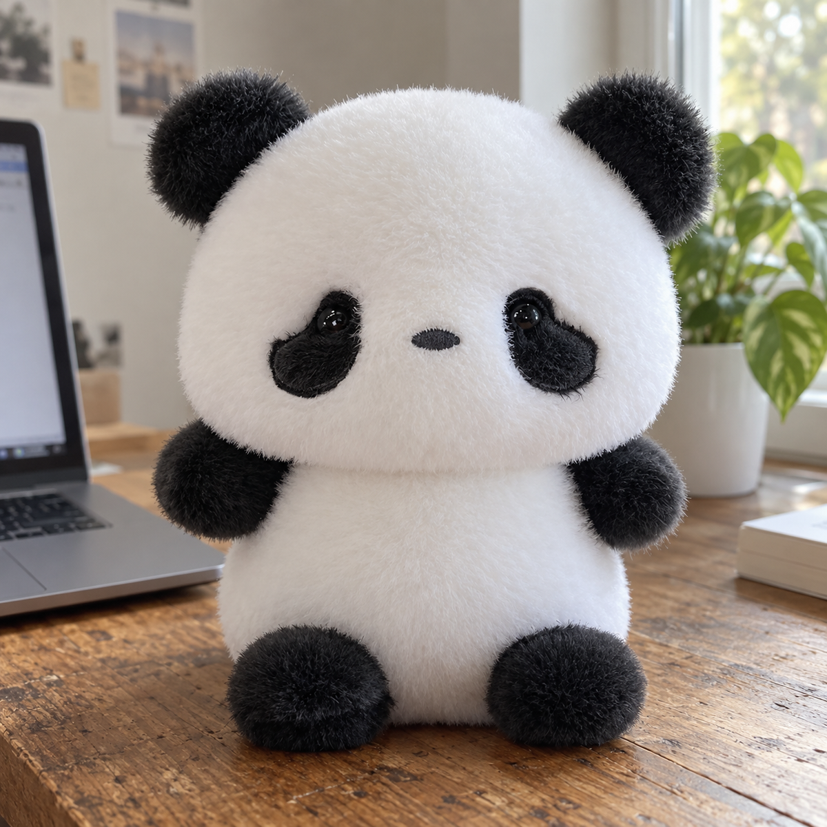 Panda · 25cm in a lived-in room